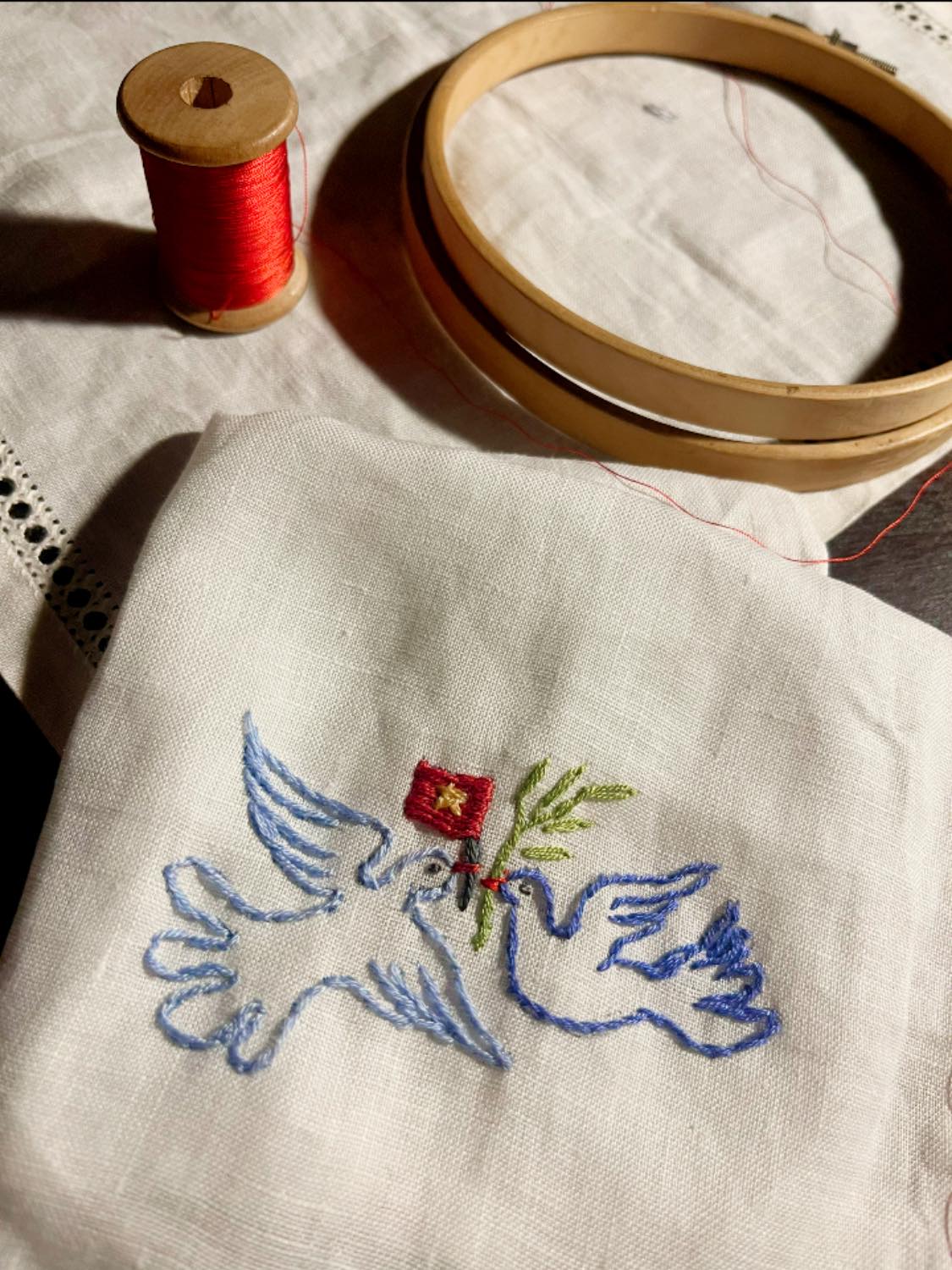Example embroidery item
